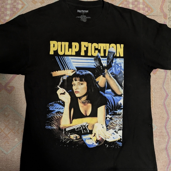 Other - Black Pulp Fiction Graphic T-Shirt